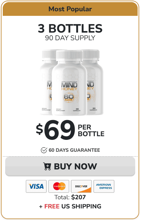 mind honey 60 pro 3 bottles price